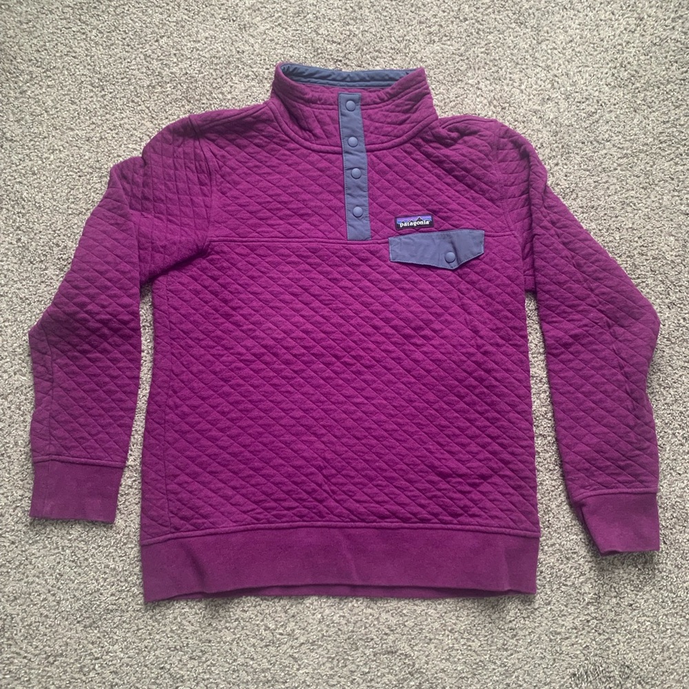 Women's Organic Cotton Quilt Snap-T® Pullover